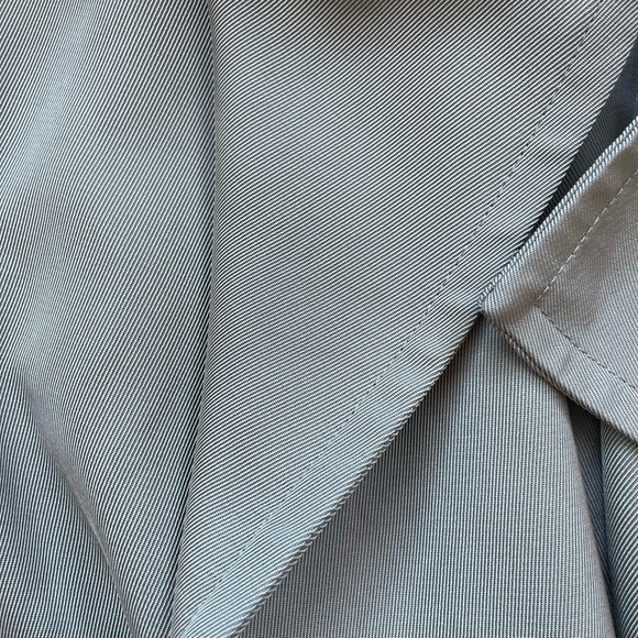 Reiss Sage Green Tie Waist Trench - Picture 5 of 5